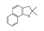 2,2-Dimethyl-2,3-dihydronaphtho(1,2-b)thiophene结构式