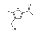 Ethanone, 1-[4-(hydroxymethyl)-5-methyl-2-furanyl]- (9CI) structure