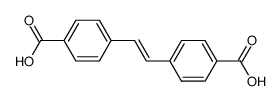 4,4'-cis-Stilbenedicarboxylic acid Structure