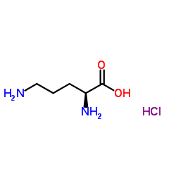 l-ornithine:hcl (13c5; 15n2)结构式