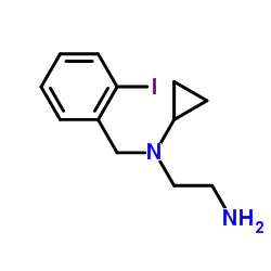 N-Cyclopropyl-N-(2-iodobenzyl)-1,2-ethanediamine结构式