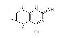 4(1H)-Pteridinone,2-amino-5,6,7,8-tetrahydro-6-methyl-,(R)-(9CI)结构式