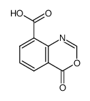 4-oxo-4H-3,1-benzoxazine-8-carboxylic acid结构式