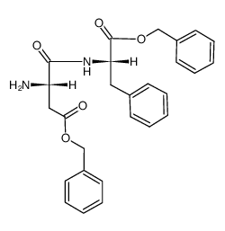 Asp(OBzl)-Phe-OBzl Structure