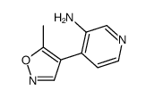 4-(5-methylisoxazol-4-yl)pyridin-3-amine结构式