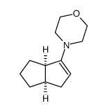 4-(3,3a,4,5,6,6a-hexahydropentalen-1-yl)morpholine Structure