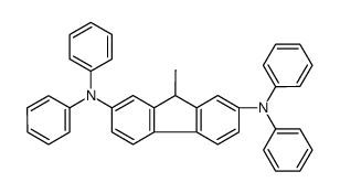 9-methyl-2-N,2-N,7-N,7-N-tetraphenyl-9H-fluorene-2,7-diamine Structure