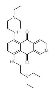 6,9-bis[2-(diethylamino)ethylamino]benzo[g]isoquinoline-5,10-dione Structure