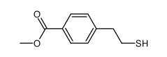 4-(2-mercaptopropyl)benzoic acid methyl ester结构式