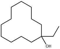 1-ethyl-1-cyclododecanol结构式