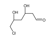 (3R,5S)-6-chloro-3,5-dihydroxyhexanal Structure