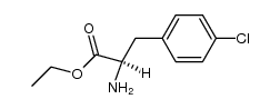 (R)-B-(P-CHLOROPHENYL)ALANINEETHYLESTER structure