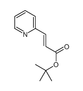 (E)-TERT-BUTYL 3-(PYRIDIN-2-YL)ACRYLATE Structure