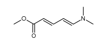 methyl 5-(N,N-dimethylamino)-2,4-pentadienoate Structure