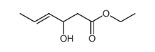 4-HEXENOIC ACID, 3-HYDROXY-, ETHYL ESTER picture