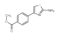 Methyl 4-(2-Amino-4-thiazolyl)benzoate Structure