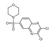 4-(2,3-dichloroquinoxalin-6-yl)sulfonylmorpholine Structure