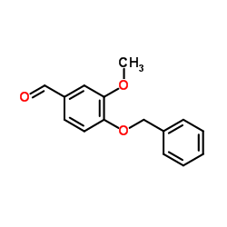 4-(Benzyloxy)-3-methoxybenzaldehyde Structure