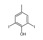 2,6-diiodo-4-methylphenol结构式