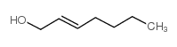 TRANS-2-HEPTEN-1-OL Structure