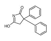 3,3-diphenylpyrrolidine-2,5-dione Structure