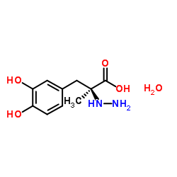 Carbidopa monohydrate Structure