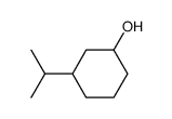 3-Isopropyl-cyclohexanol结构式