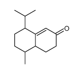 5-methyl-8-propan-2-yl-4,4a,5,6,7,8-hexahydro-3H-naphthalen-2-one Structure