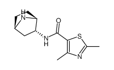 5-Thiazolecarboxamide,N-(1S,2R,4R)-7-azabicyclo[2.2.1]hept-2-yl-2,4- Structure