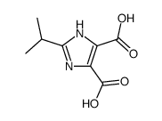 2-isopropylimidazole-4,5-dicarboxylic acid Structure