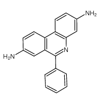 3,8-二氨基-6-苯基菲啶结构式