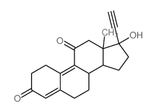 19-Norpregna-4,9-dien-20-yne-3,11-dione,17-hydroxy-, (17a)-(9CI) picture