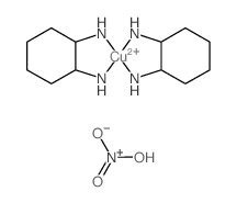 copper; (2-azanidylcyclohexyl)azanide; dihydroxy-oxo-azanium structure