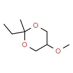 1,3-Dioxane,2-ethyl-5-methoxy-2-methyl-(9CI)结构式