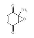 1-methyl-7-oxabicyclo[4.1.0]hept-3-ene-2,5-dione structure