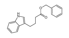 benzyl 4-(1H-indol-3-yl)butyrate structure