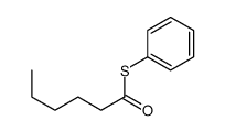 S-phenyl hexanethioate Structure