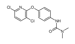 3-[4-(3,6-dichloropyridin-2-yl)oxyphenyl]-1,1-dimethylurea Structure