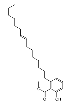 methyl 2-hydroxy-6-pentadec-8-enylbenzoate结构式