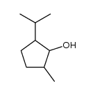 1-methyl-3-isopropyl-cyclopentanol-(2) Structure