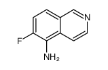 6-氟异喹啉-5-胺结构式