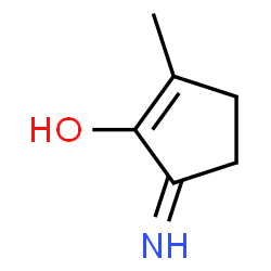 1-Cyclopenten-1-ol,5-imino-2-methyl-(9CI)结构式