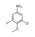 3-Chloro-5-fluoro-4-methoxyaniline图片