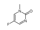 5-fluoro-1-methylpyrimidin-2-one结构式