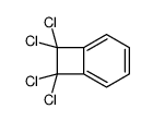 7,7,8,8-tetrachlorobicyclo[4.2.0]octa-1,3,5-triene结构式