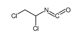 1,2-dichloroethyl isocyanate Structure