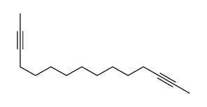 pentadeca-2,13-diyne Structure