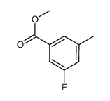 3-氟-5-甲基苯甲酸甲酯结构式