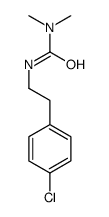 3-[2-(4-chlorophenyl)ethyl]-1,1-dimethylurea结构式