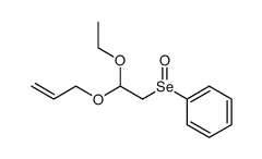 ((2-(allyloxy)-2-ethoxyethyl)seleninyl)benzene Structure